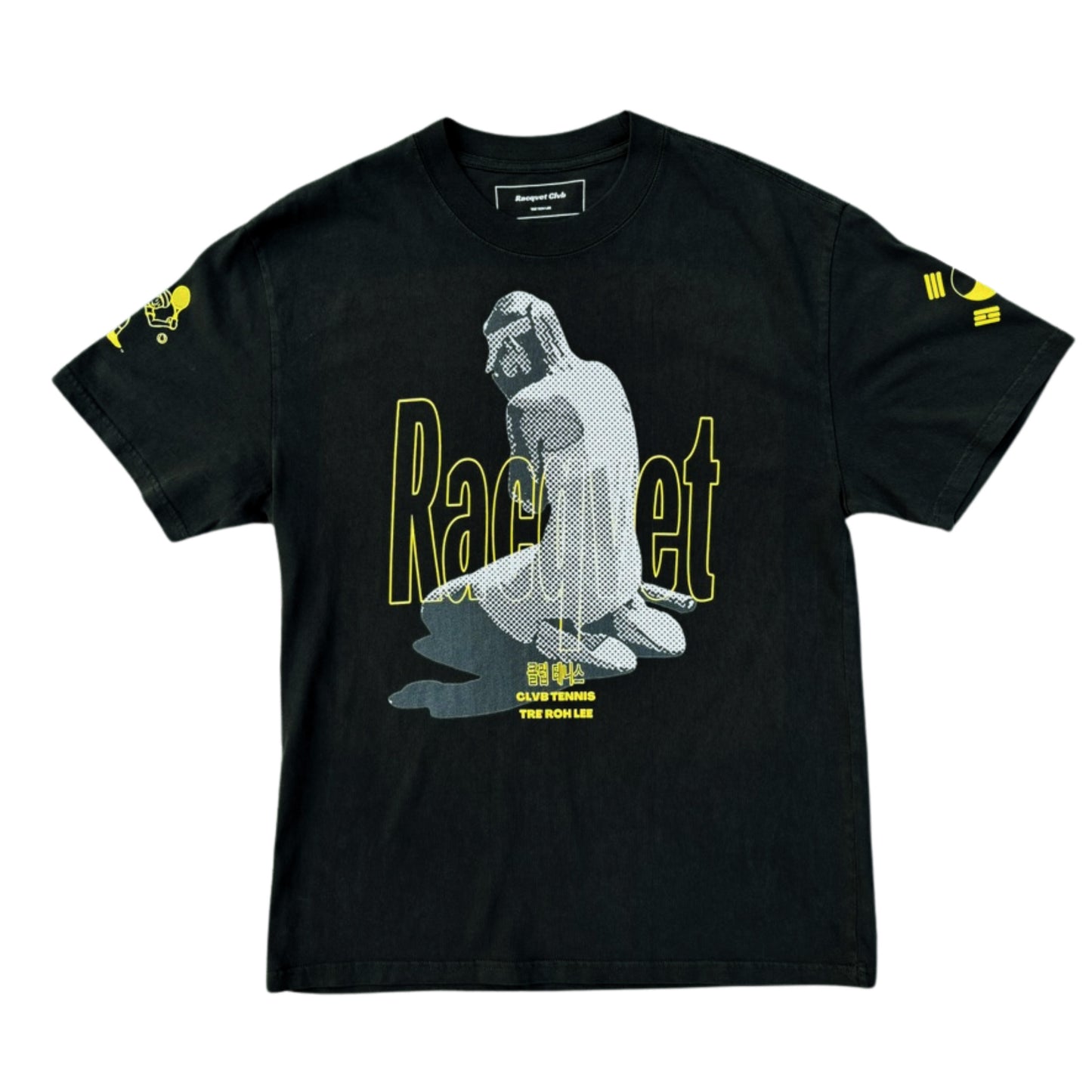 Gangnam Open Oversized faded t-shirt