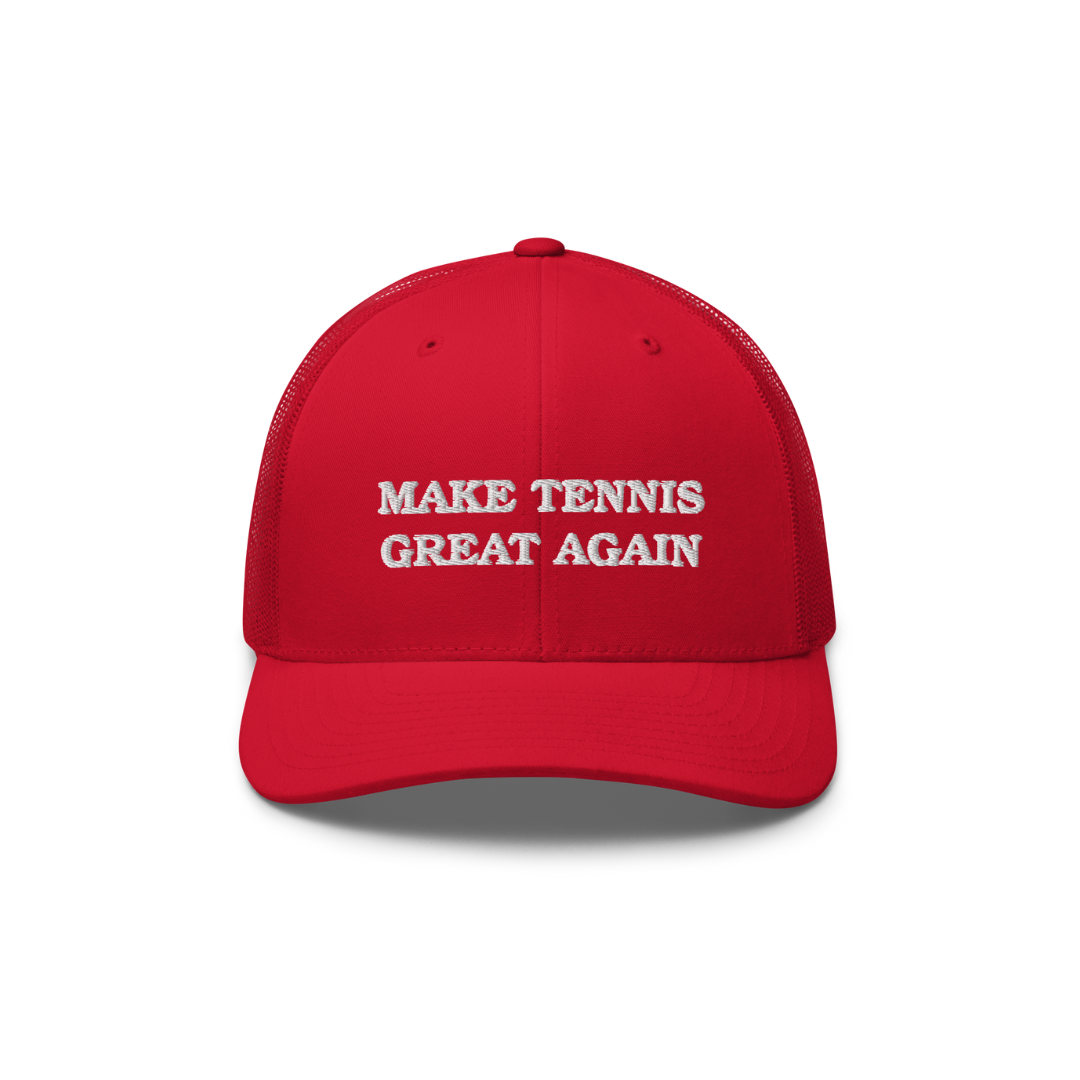 Make Tennis Great Again Trucker Cap